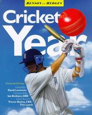 Cover of: The Benson and Hedges Cricket Year