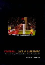 Cover of: Football, Lies and Videotape by David Thomas