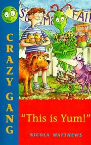 Cover of: This Is Yum! (Crazy Gang)