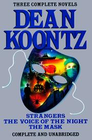 Cover of: Three complete novels by Dean Koontz.