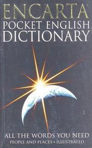 Cover of: Encarta Pocket English Dictionary (Encarta)