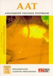 Cover of: AAT Technician Level (AAT Technician Textbooks) by Association of Accounting Technicians, Association of Accounting Technicians