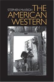 Cover of: The American Western by Stephen McVeigh