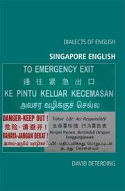 Cover of: Singapore English (Dialects of English) by David Deterding