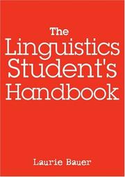 Cover of: The Linguistics Student's Handbook by Mairi MacArthur