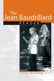 Cover of: The Jean Baudrillard Reader by Steve Redhead