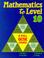 Cover of: Mathematics to Level 10