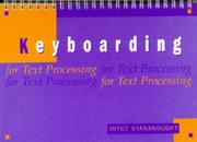 Cover of: Keyboarding for Text Processing