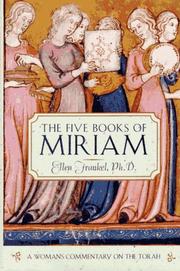 Cover of: The Five books of Miriam by Ellen Frankel