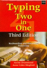 Cover of: Typing: Two-In-One - Keyboarding and Document Processing