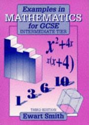 Cover of: Examples in Mathematics for GCSE