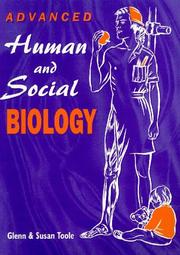 Cover of: Advanced Human and Social Biology by Glenn Toole, Susan Toole
