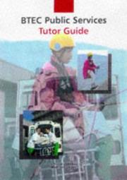 Cover of: Btec Public Services: Tutor Guide