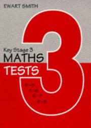Cover of: Maths Tests | Ewart Smith