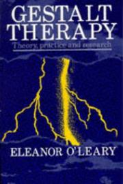 Cover of: Gestalt Therapy: Theory, Practice and Research