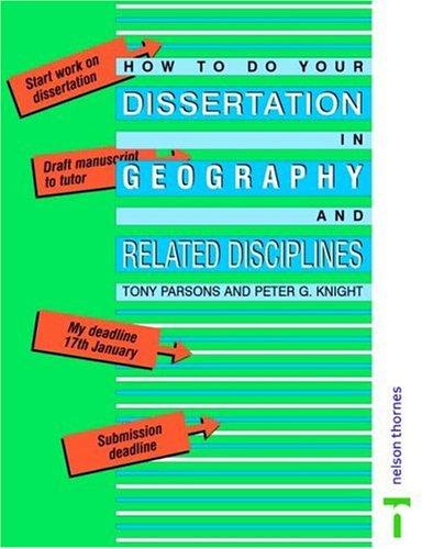 Do dissertation geography