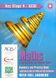 Cover of: On Course for Gcse Maths Intermediate and Higher Tiers With Answers (On Course)