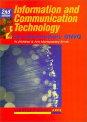 Cover of: Information and Communication Technology for Intermediate Gnvq (Stanley Thornes GNVQ)