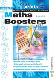 Maths Booster (Blueprints) by Liz Hopkins