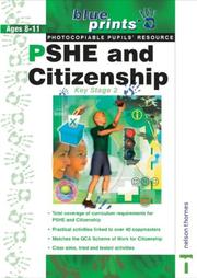 Cover of: PSHE and Citizenship (Blueprints) by Judy Hunter, Sheila Philips