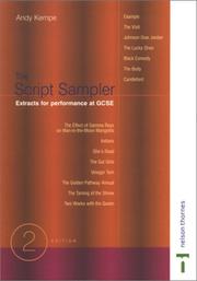Cover of: The Script Sampler: Extracts for Performance at Gcse