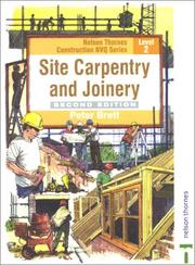 Cover of: Site Carpentry & Joinery