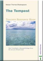 Cover of: The Tempest Resource File