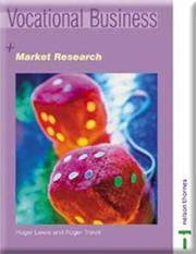 Cover of: Vocational Business Market Research (Vocational Business)