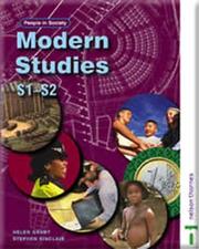Cover of: People in Society -- Modern Studies for S1 and S2