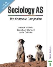 Cover of: Sociology As: The Complete Companion