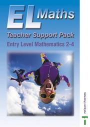 Cover of: Entry Level Maths: Teacher Support Pack