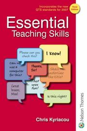 Cover of: Essential Teaching Skills by Chris Kyriacou