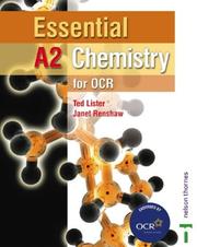 Cover of: Essential A2 Chemistry for OCR (Essential A2 for Ocr)