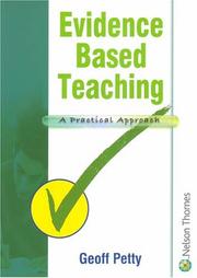 Evidence Based Teaching by Geoff Petty