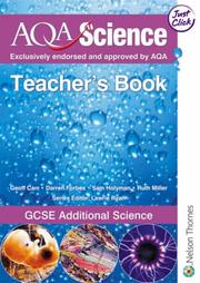 Cover of: Gcse Additional Science (Aqa Science)