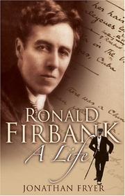 Cover of: Ronald Firbank: A Life