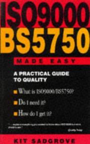 Cover of: ISO 900/Bs5750 Made Easy by Kit Sadgrove