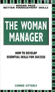 Cover of: The Woman Manager (Better Management Skills)