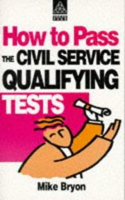 Cover of: How to Pass the Civil Service Qualifying Tests