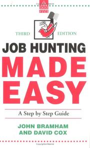 Cover of: Job Hunting Made Easy (Kogan Page Careers in)