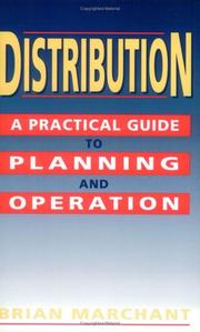 Cover of: Distribution: A Practical Guide to Planning and Operation