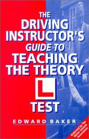 Cover of: Driving Instructor's Guide to Teaching the Theory "L" Test (HOW 2)