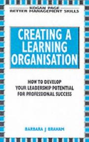 Cover of: Creating a Learning Organisation (Better Management Skills)