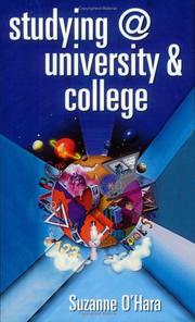 Cover of: Studying   University & College by Suzanne O'Hara