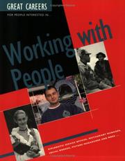 Cover of: Great Careers for People Interested in Working with People (Great Careers)