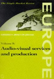 Cover of: Audio-Visual Services and Production (Impact on Services , Vol 2-8)