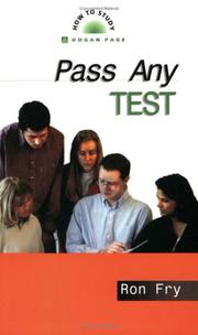 Cover of: Pass Any Test (How to Study)