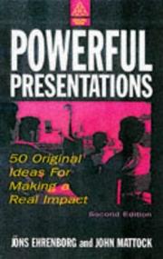 Cover of: Powerful Presentations: 50 Original Ideas for Making a Real Impact