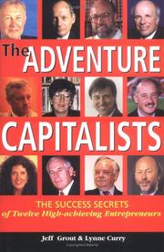 Cover of: The Adventure Capitalists: The Success Secrets of Twelve High-Achieving Entrepreneurs