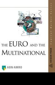 Cover of: The Euro and the Multinational Company (Capital Market Series)